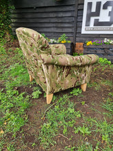 Load image into Gallery viewer, Unique Custom Multi Terrain Camouflage Armchair
