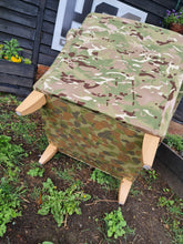 Load image into Gallery viewer, Unique Custom Multi Terrain Camouflage Armchair

