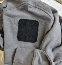 Load image into Gallery viewer, H39 Exclusive - Tactical Zipped hoodie sweatshirt - Black Velcro Arm Patch
