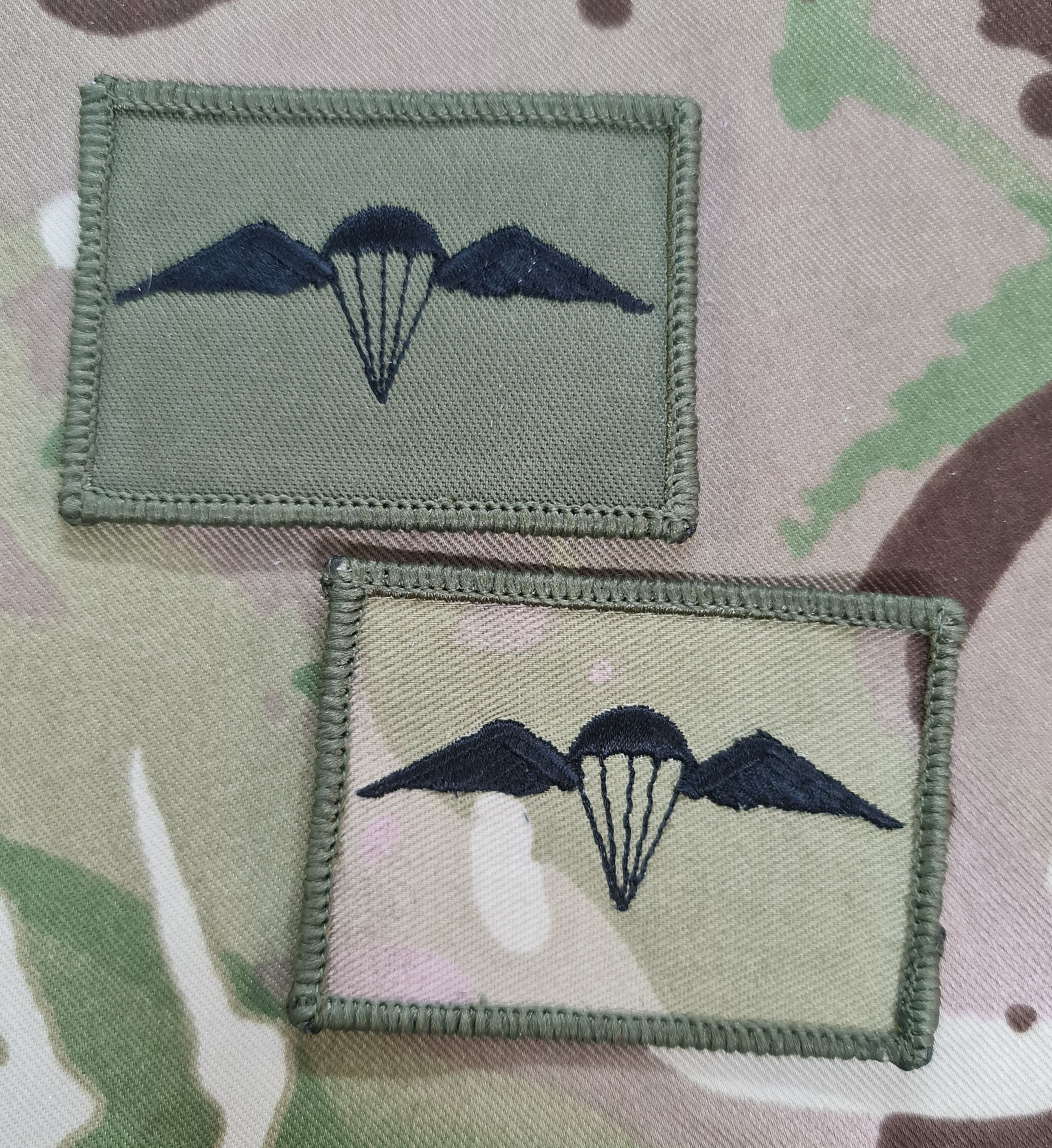 Australian 3 RAR paratrooper parachutist qualification jump wings ...