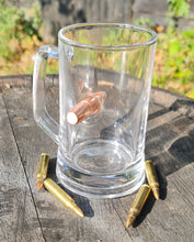 Load image into Gallery viewer, Engraved Personalised Bullet Tankard Glass
