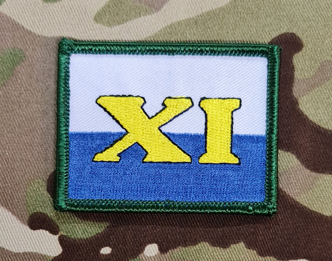 11th Signals Brigade TRF Badge XI