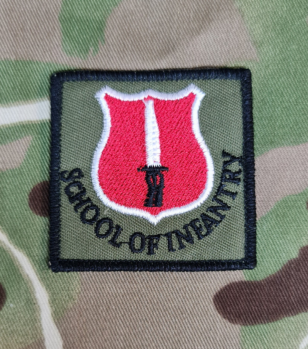 School of Infantry Tactical Recognition Flash / Badge Unit Patch