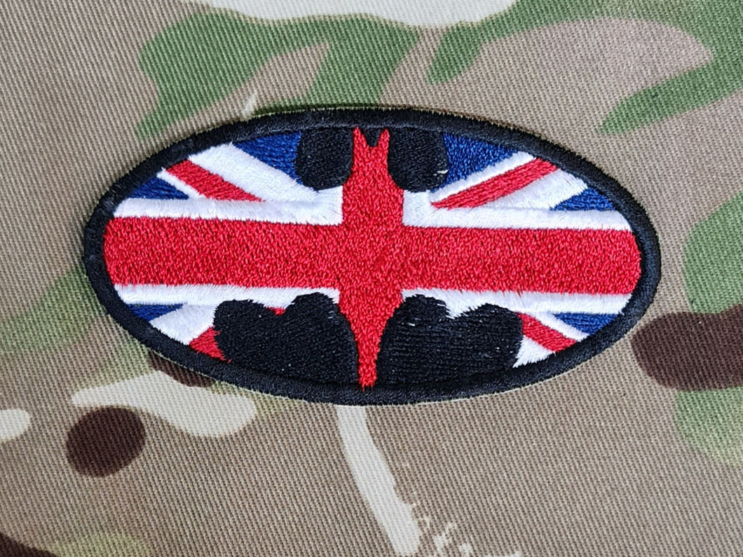 Batman Union Jack Morale Patch