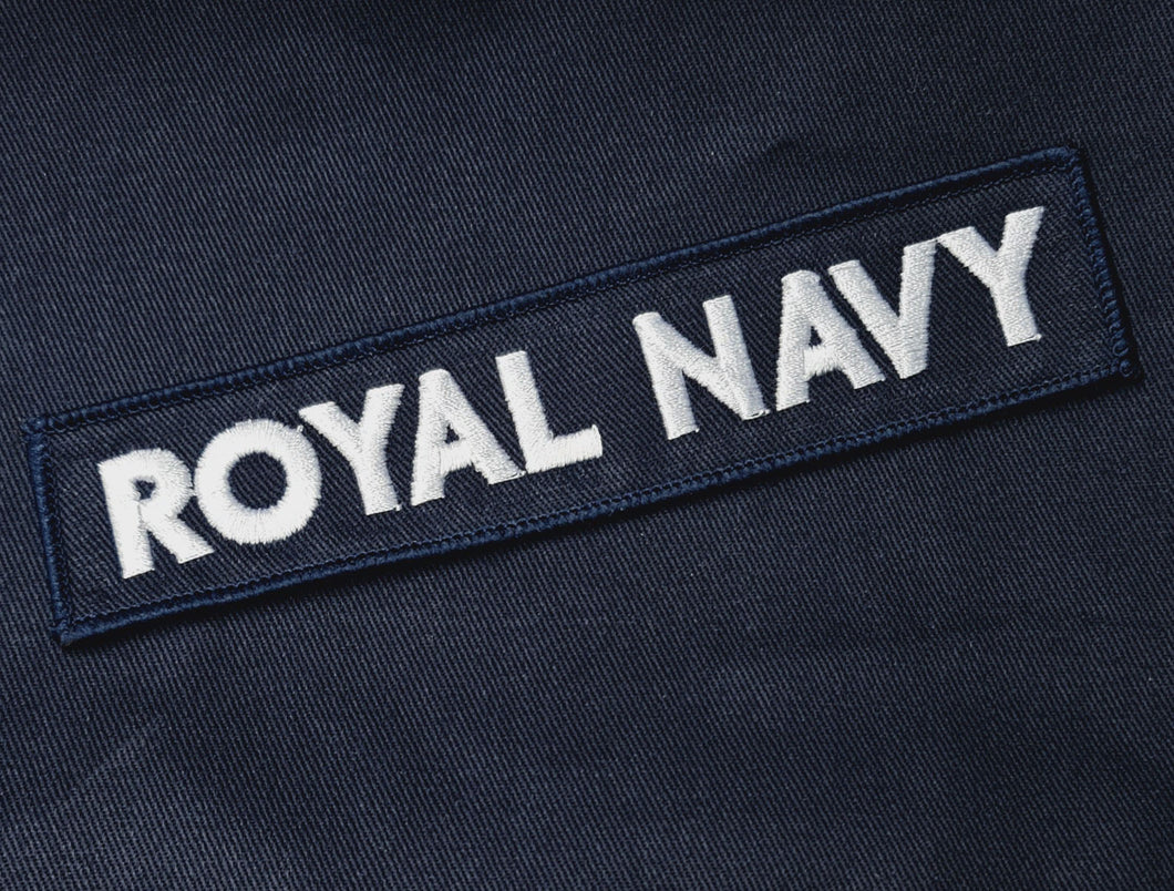 Royal Navy PCS Navy Blue Chest Identification Badge