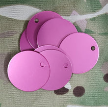 Load image into Gallery viewer, Personalised - ID Plated Brass Disc - Round 38mm diameter
