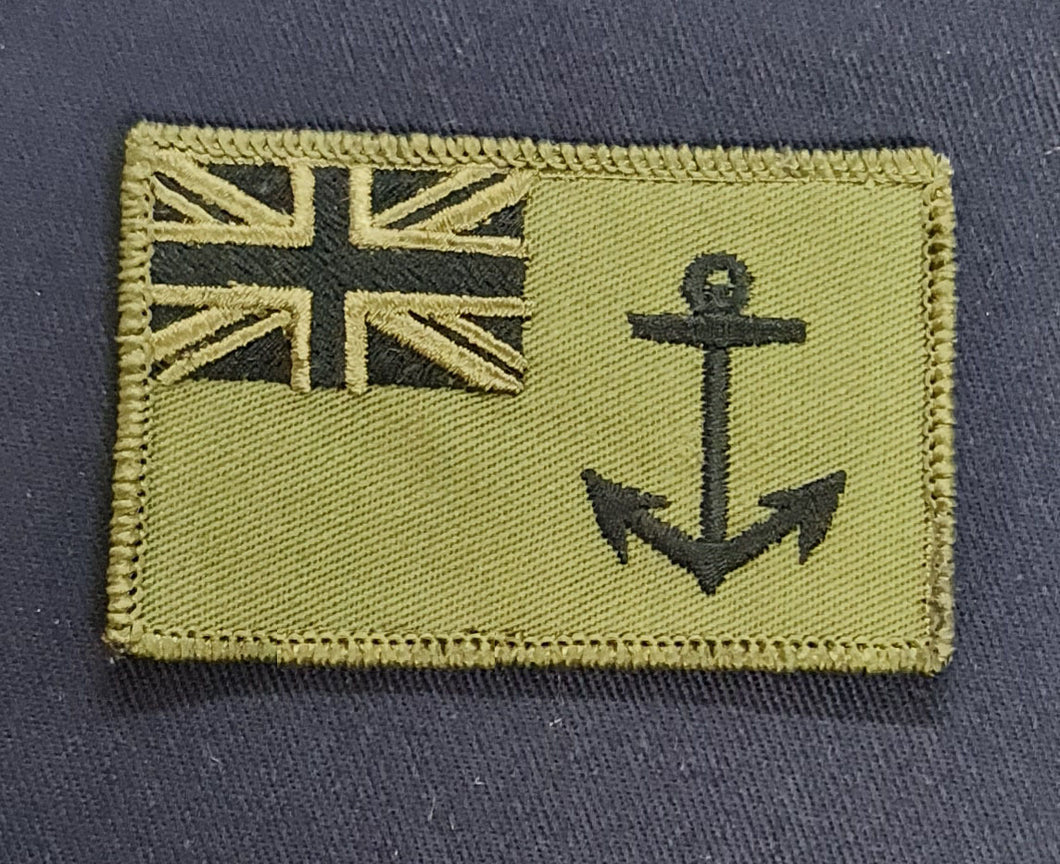 RFA Royal Fleet Auxiliary Subdued Flag Navy Ensign Patch / Badge