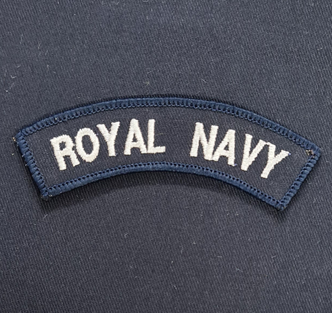 Royal Navy Blue PCS Shoulder Flash / Mud Guard