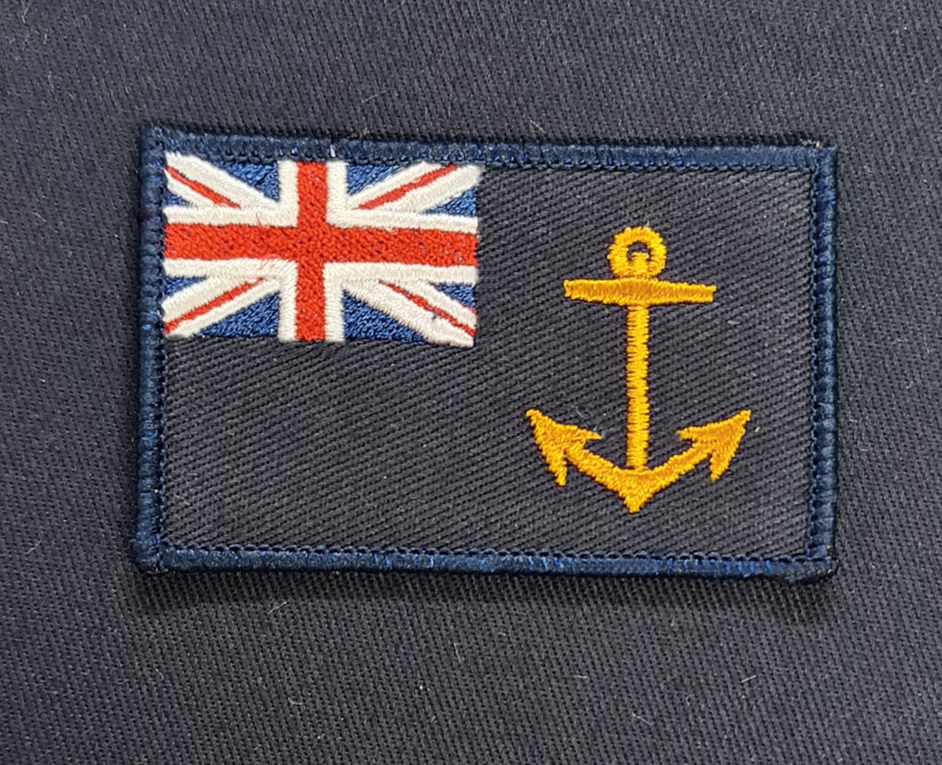 RFA Royal Fleet Auxiliary Colour Flag Navy Ensign Patch / Badge
