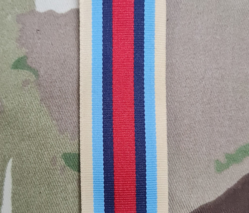 Op Herrick Afghanistan OSM Operational Service Medal Ribbon (Full Size & Miniature Option)