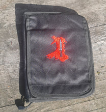 Load image into Gallery viewer, Bespoke Embroidered - A5 Folder/Notebook Holder (Choose your design &amp; colour)
