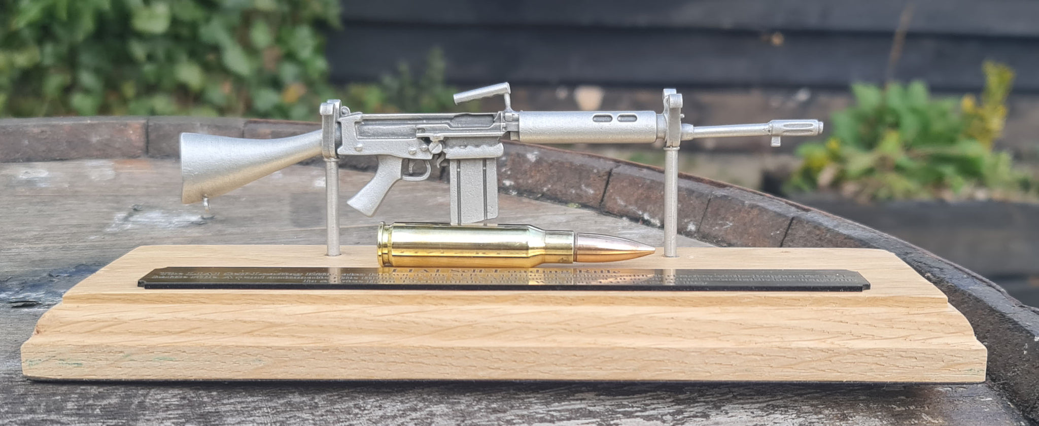 Pewter L1A1 Self Loading Rifle SLR Rifle Presentation – hanger39colchester