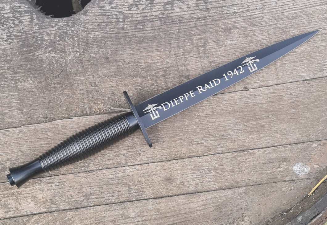 Dieppe Raid 1942 Commando Fighting Knife / Dagger (fairbairn Sykes Replica)