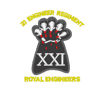 22 Engineer Regiment Royal Engineers RE - Embroidered Design - Choose your Garment