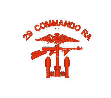 29 Commando RA Joint Operations - Embroidered Design - Choose your Garment