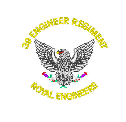 39 Engineer Regiment Royal Engineers RE - Embroidered Design - Choose your Garment