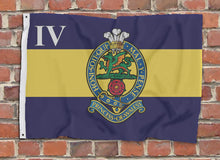 Load image into Gallery viewer, Printed Flag - PWRR Princess of Waless&#39; Royal Regiment (choose your battalion)
