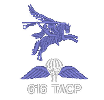 616 TACP 7 Para RHA - Embroidered - Choose your Garment