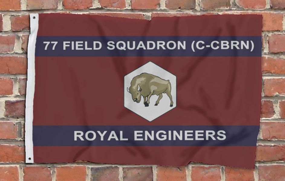 77 Field Squadron CBRN - Fully Printed Flag