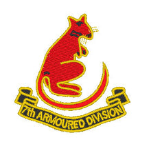Load image into Gallery viewer, 7th Armoured Division - Embroidered - Choose your Garment
