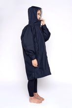 Load image into Gallery viewer, Embroidered Fully Weatherproof Unisex Dry Changing Robe / surf  swim / triathlon / sports
