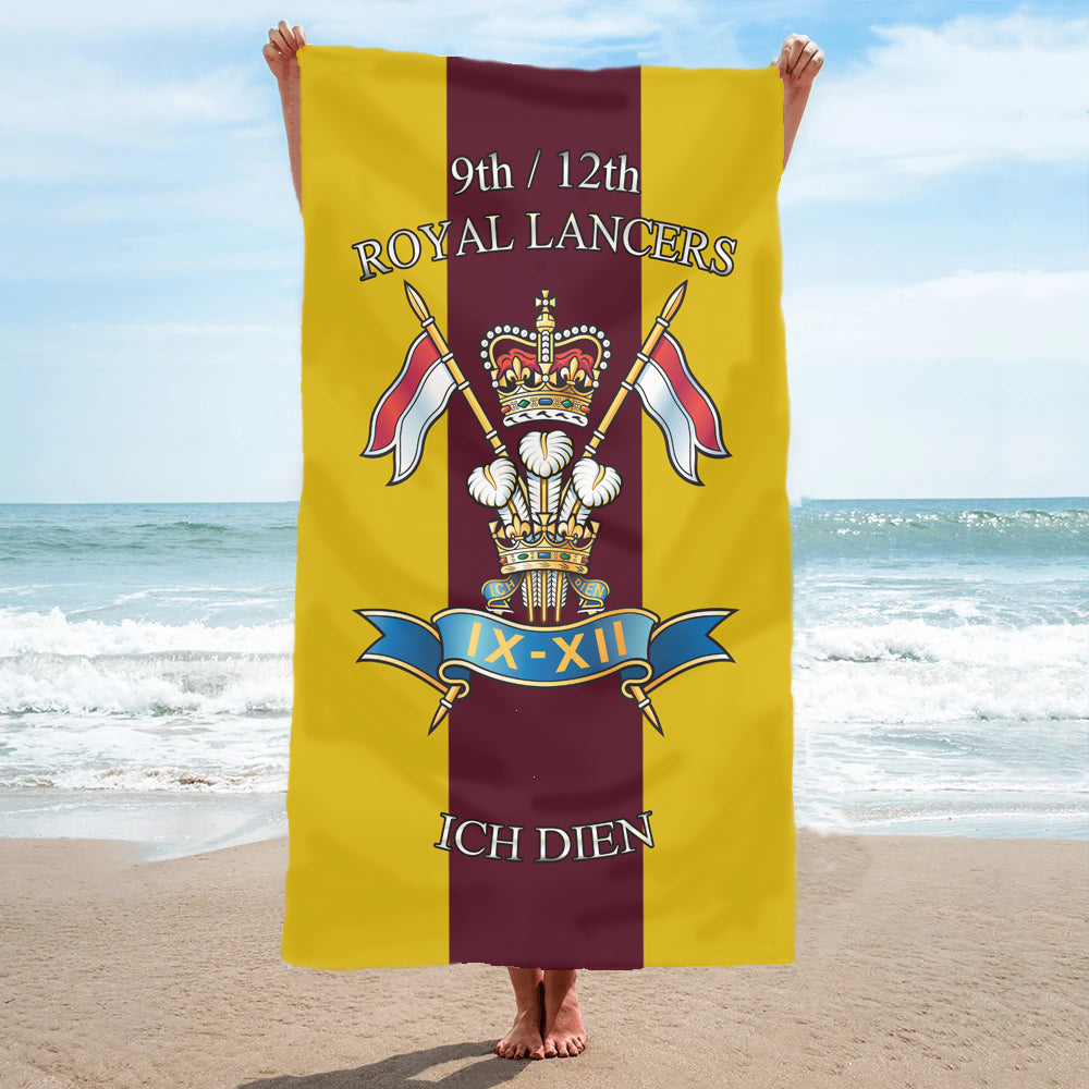 Fully Printed 9th / 12th Lancers Towel