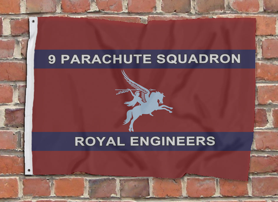 9 Parachute Squadron Royal Engineers Flag