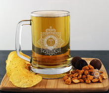 Load image into Gallery viewer, Royal Logistic Corps RLC  - Engraved Glass Beer Pint Tankard 660ml
