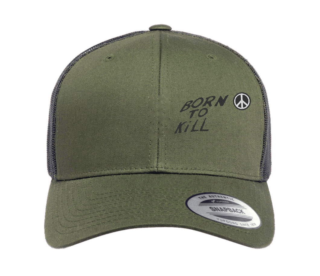 Embroidered Flexfit Yupong Cap Born to Kill