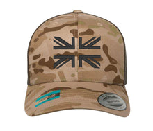 Load image into Gallery viewer, Embroidered Flexfit Yupong Cap Union Flag v2
