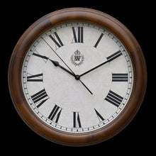 Load image into Gallery viewer, Royal Air Force 1940 Battle of Britain Pattern Replica Wooden Wall Clock 14&quot; / 35.6cm
