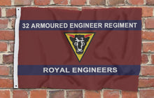 Load image into Gallery viewer, 32 Armoured Engineer Regiment Flag - Fully Printed Flag
