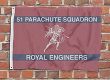 Load image into Gallery viewer, 51 Parachute Squadron Royal Engineers Printed Flag
