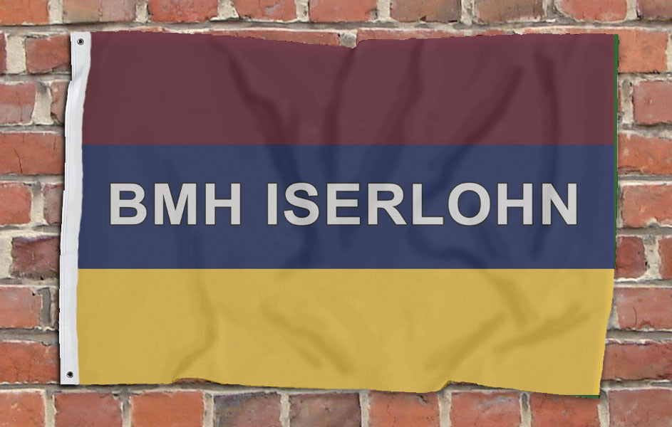 BMH Iserlohn (British Military Hospital) / Royal Army Medical Corps- Fully Printed Flag