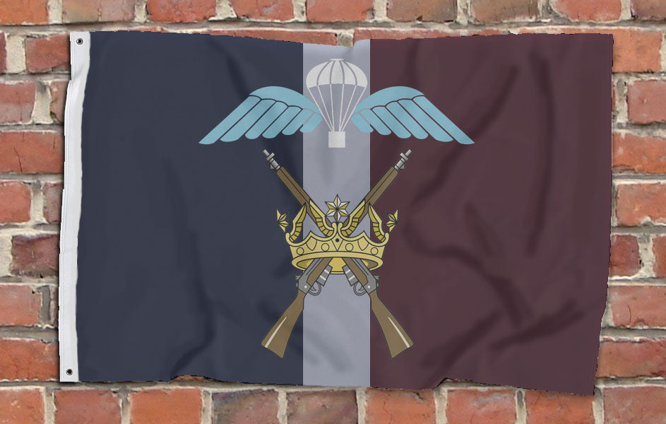 Royal Air Force Regiment (RAF) Airborne British Army Parachutist  - Fully Printed Flag