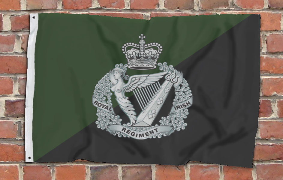 Royal Irish Regiment v2 - Fully Printed Flag