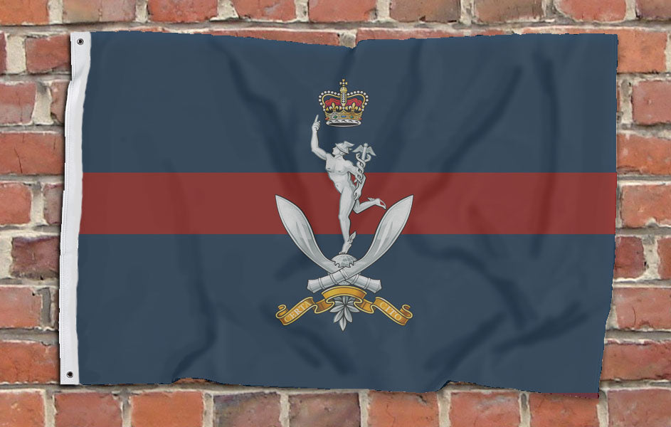 Queens Gurkha Signals (QGS) - Fully Printed Flag