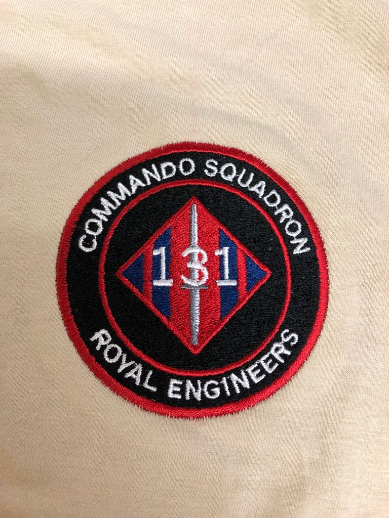 Embroidered 131 Commando Squadron RE - Choose your Garment