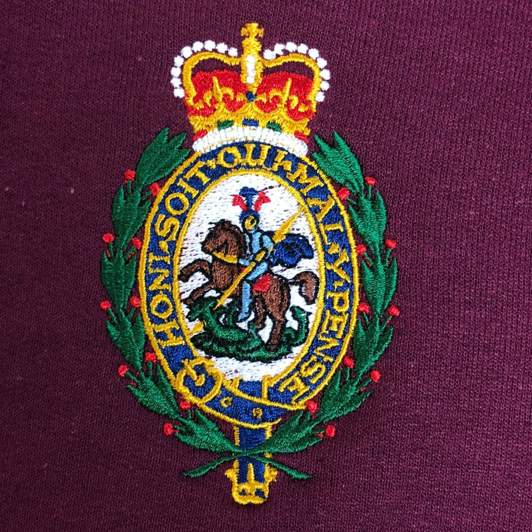 Royal Regiment of Fusiliers Cypher / crest (RRF - Embroidered - Choose your Garment