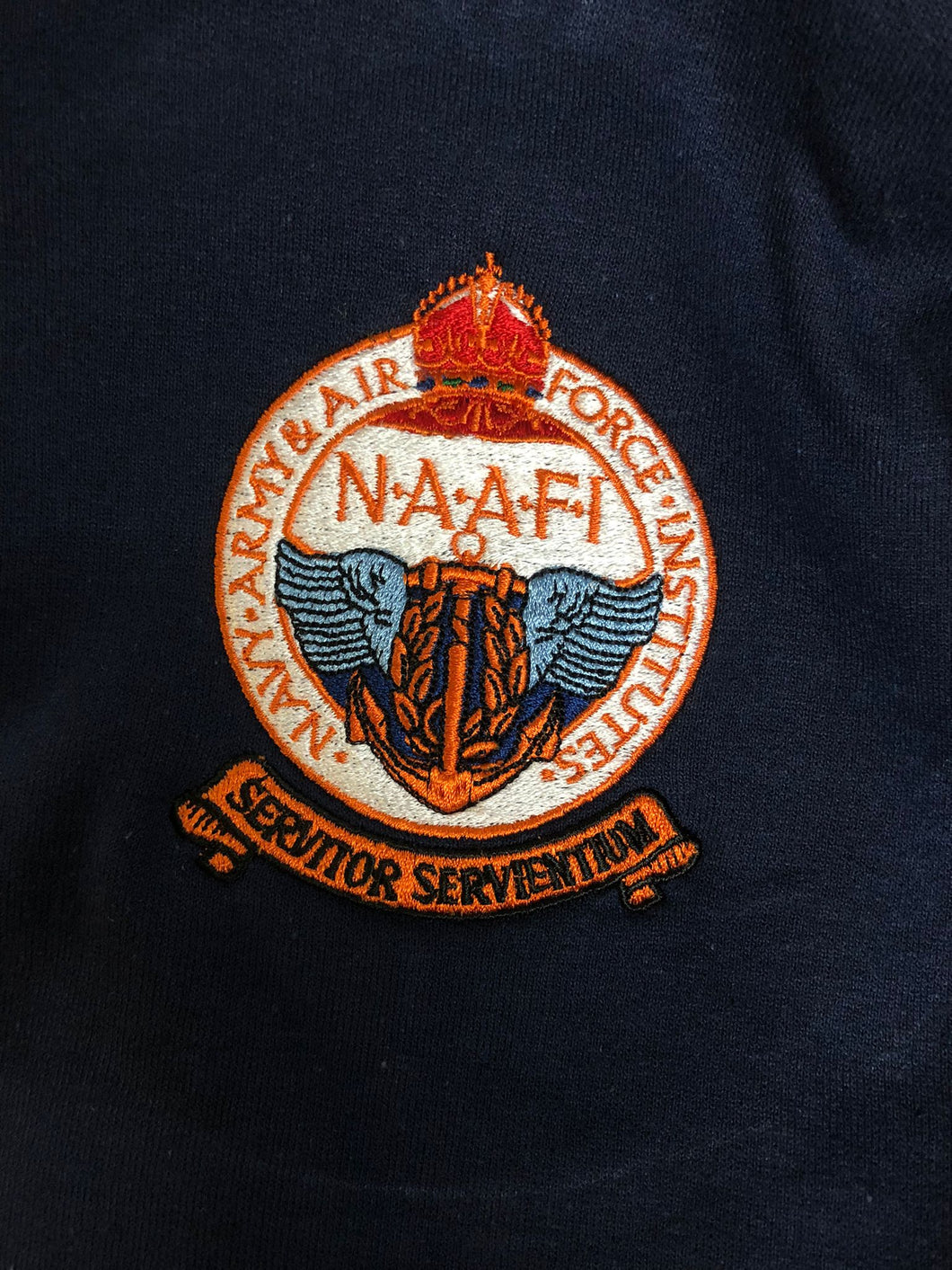 Navy Army Air Forces Institute (NAAFI) - Embroidered - Choose your Garment