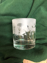 Load image into Gallery viewer, Custom Engraved 360 Silouette whiskey Glass - Airborne Forces

