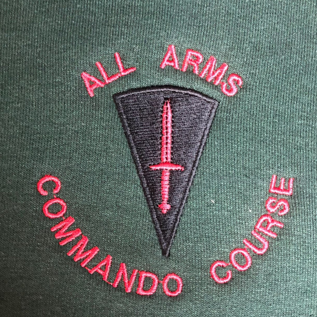 All Arms Commando Course - Embroidered Design - Choose your Garment