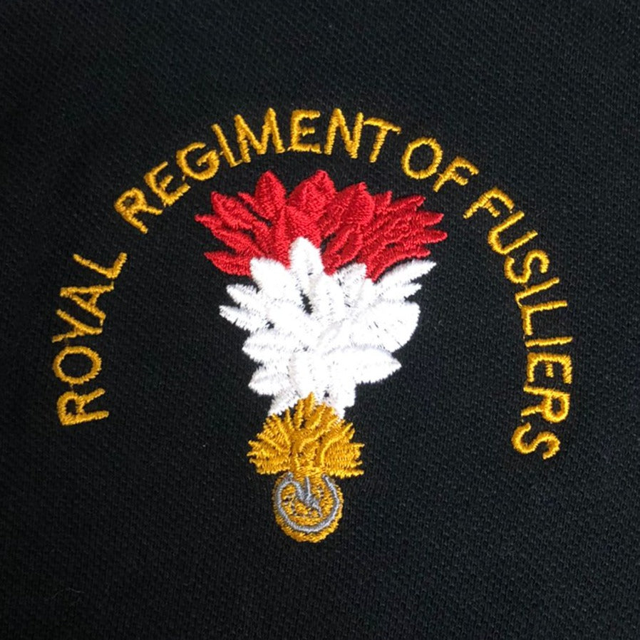Royal Regiment of Fusiliers (RRF) - Embroidered - Choose your Garment