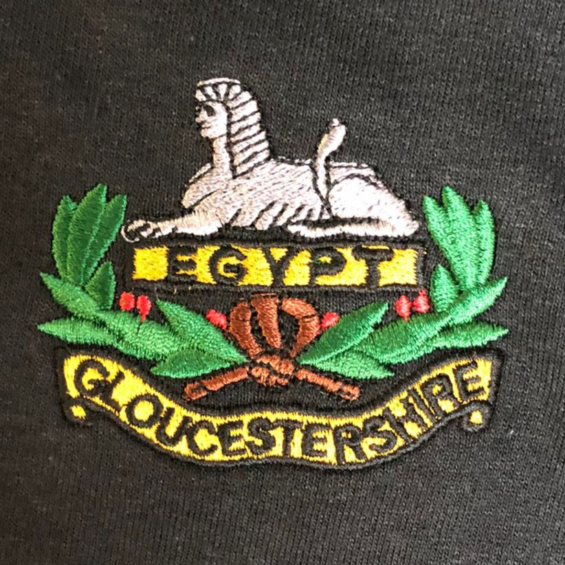 Embroidered Gloustershire Regiment - Choose your Garment