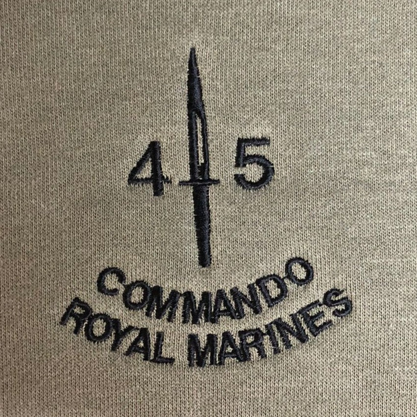 45 Commando  - Embroidered Design - Choose your Garment