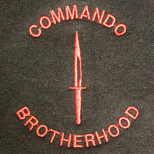 Load image into Gallery viewer, Commando Brotherhood  - Embroidered Design - Choose your Garment
