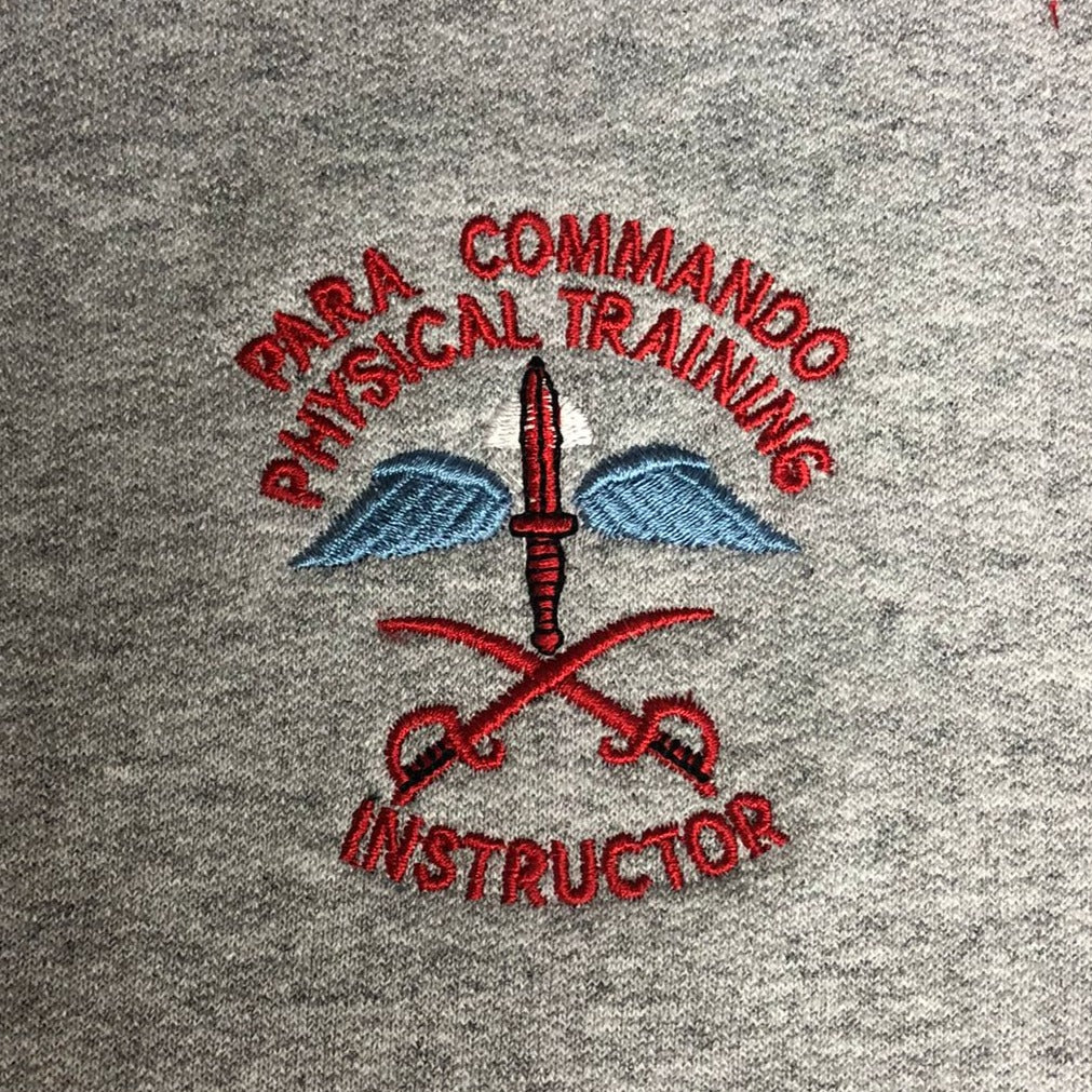 Commando Para Trained Physical Training Instructor (PTI) - Embroidered - Choose your Garment