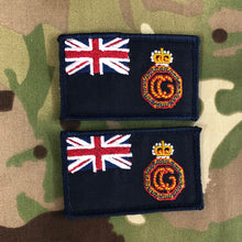 Load image into Gallery viewer, HM Coastguard Colour Flag Navy Ensign Patch / Badge
