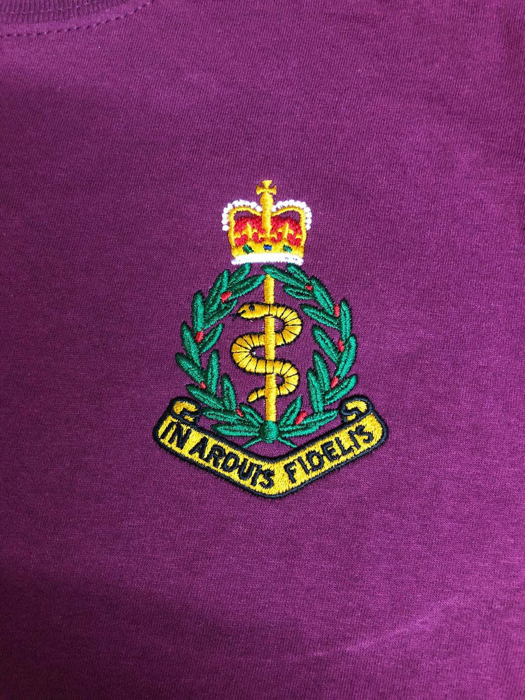 Royal Army Medical Corps (RAMC) - Embroidered - Choose your Garment