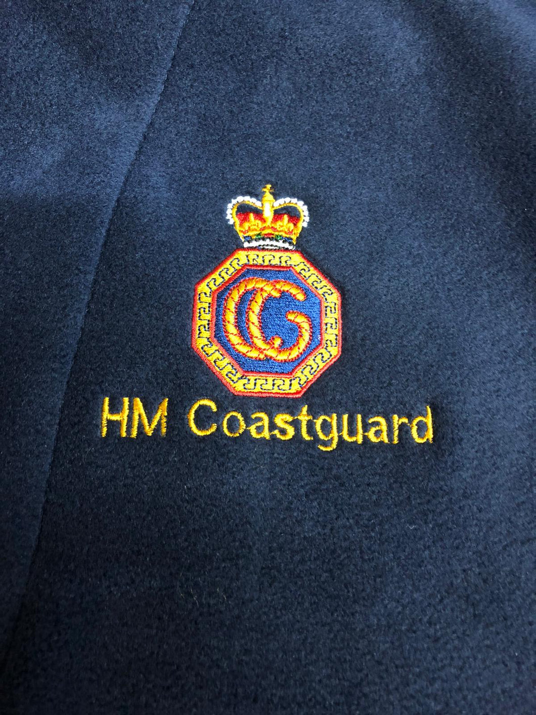 Embroidered HM Coastguard (EIIR)- Choose your Garment